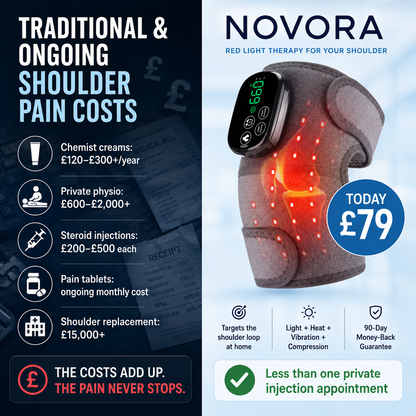 Novora Shoulder | Red Light Therapy Brace
