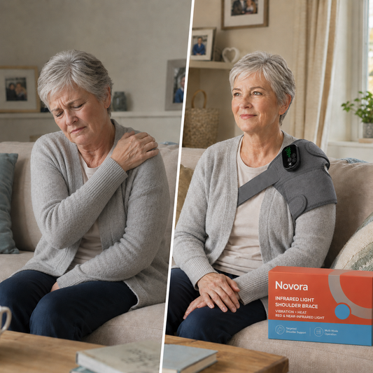 Novora Shoulder Red Light Therapy Brace