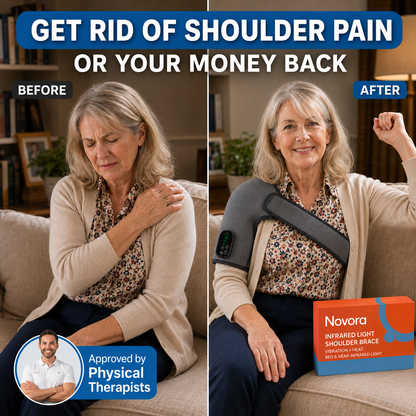Novora Shoulder | Red Light Therapy Brace