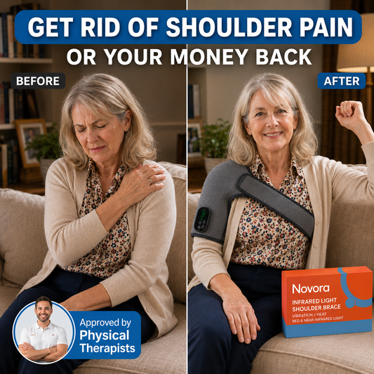 Novora Shoulder | Red Light Therapy Brace